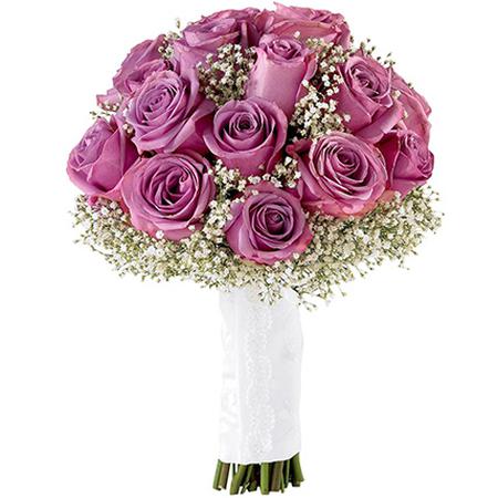Букет из фиолетовых роз №172